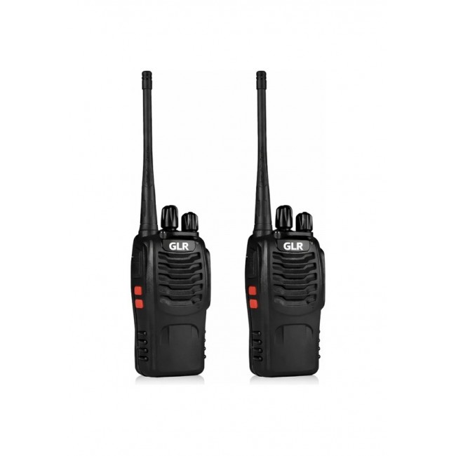 BF-888S UHF El Telsizi 2'li Set 1500mAh Bataryalı 16 Kanal El Fenerli