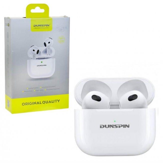 Dunpin Ds-Pod4 Bluetooth 5.4 Kulaklık - 520 Gün Bekleme Süreli Kablosuz Şarjlı HD Ses Kulak İçi Kulaklık