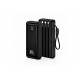HEPU HP-AP10 Armor 30.000 mAh 22.5W Hızlı Şarj Entegre Kablolu Powerbank