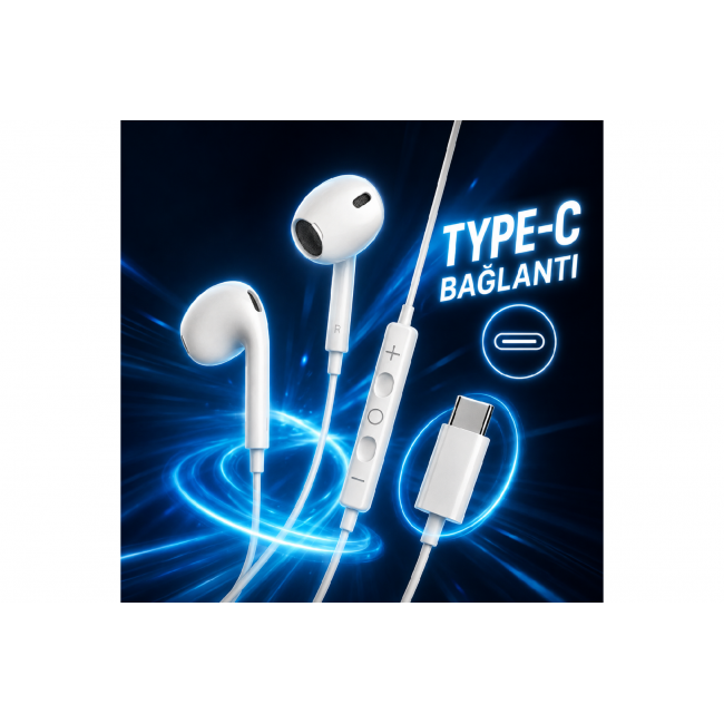 HEPU Titan Serisi Type-C Mikrofonlu Kulak İçi Kulaklık HEPU Titan Serisi Type-C Mikrofonlu Kulak İçi Kulaklık