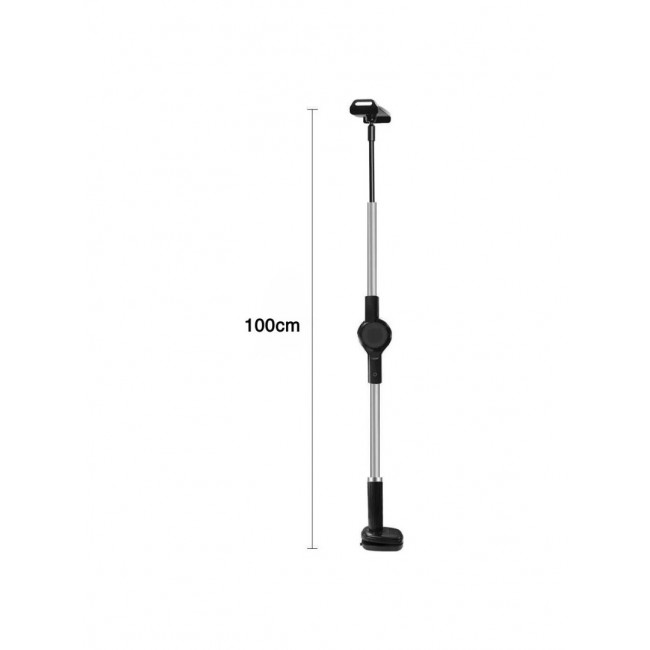 Tablet ve Telefon Tutucu Masa Standı 360° Döner Ayarlanabilir Metal Kollu 4.7-12.9 İnç Uyumlu
