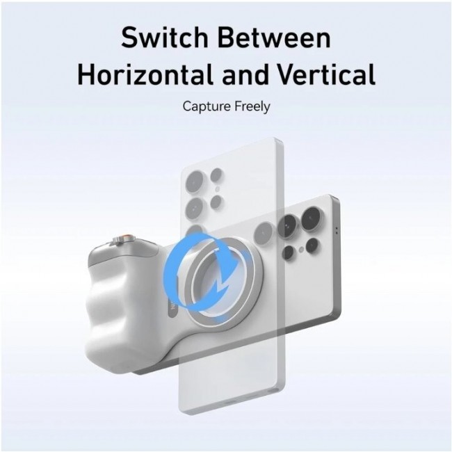 Manyetik Telefon Kamera Tutucu Bluetooth Kumandalı Uzaktan Çekim Aparatı