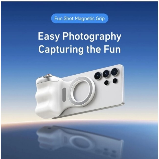 Manyetik Telefon Kamera Tutucu Bluetooth Kumandalı Uzaktan Çekim Aparatı