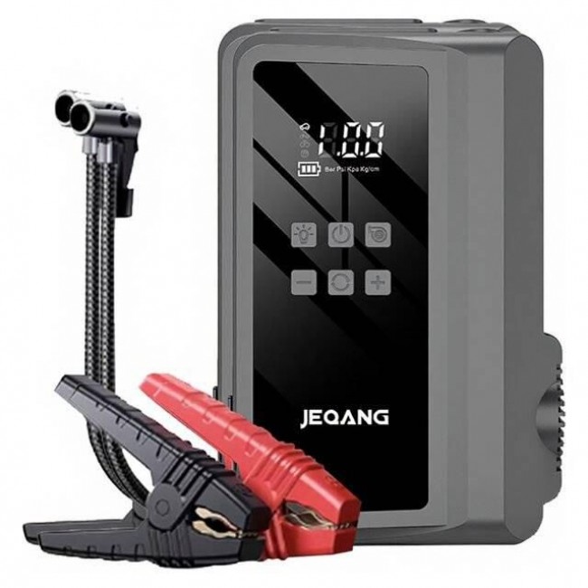 JP-S161 30000mAh Araç Akü Takviye Cihazı Araç Lastiği Şişirme Powerbank