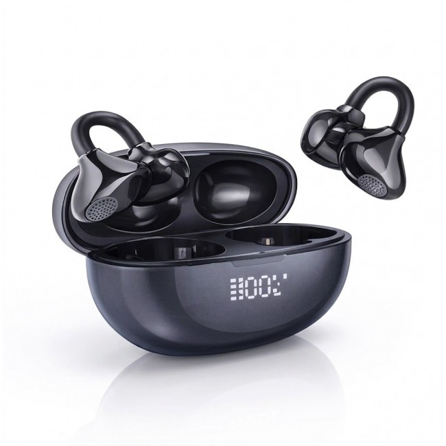 Küpe Model Open-Ear Bluetooth Kulaklık | Dokunmatik & Sesli Asistan Vrs.6.0