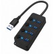 4 Port USB 3.0 Hub – 1.2 Metre Kablolu, Bağımsız Aç/Kapa Tuşlu, Adaptör Destekli 4 Port USB 3.0 Hub – 1.2 Metre Kablolu, Bağımsız Aç/Kapa Tuşlu, Adaptör Destekli