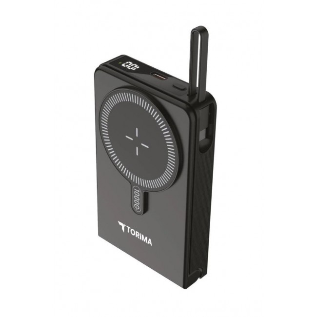 Torima TRM-1019 10000mAh 22.5W MagSafe Powerbank Saat ve Kulaklık Şarj
