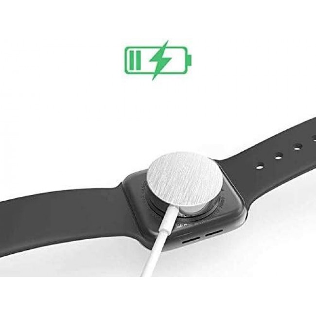 Apple Watch Uyumlu Manyetik Şarj Aleti USB Girişli 1 Metre