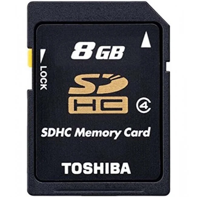 Toshiba 8 GB Sdhc CLASS 4 Hafıza Kartı