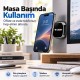 TORIMA Manyetik Telefon Tutucu 2 Metal Plakalı Yapışkanlı Araç İçi Ev Ofis Mini Telefon Tutacağı TORIMA Manyetik Telefon Tutucu 2 Metal Plakalı Yapışkanlı Araç İçi Ev Ofis Mini Telefon Tutacağı