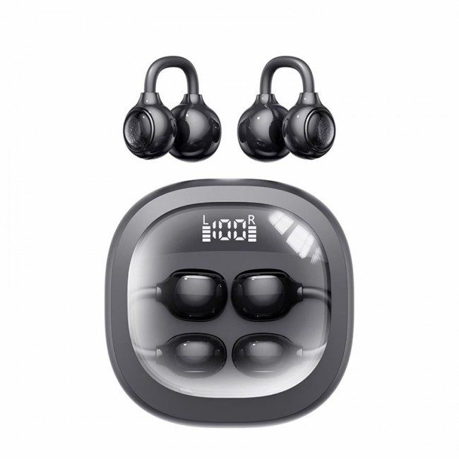 Küpe Tipi Bluetooth 6.0 Kulaklık IPX-5 Su Geçirmez Type-C Şarjlı Dokunmatik