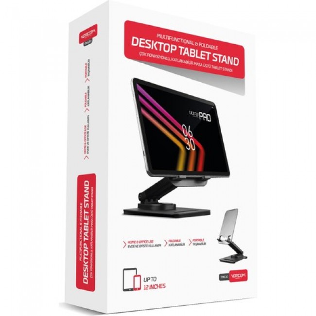 4 Eksenli 360 Derece Dönen 12 Inc Ekrana Kadar Tüm Tablet Ve Telefonla Uyumlu Ayaklı Stand Tms30 4 Eksenli 360 Derece Dönen 12 Inc Ekrana Kadar Tüm Tablet Ve Telefonla Uyumlu Ayaklı Stand Tms30
