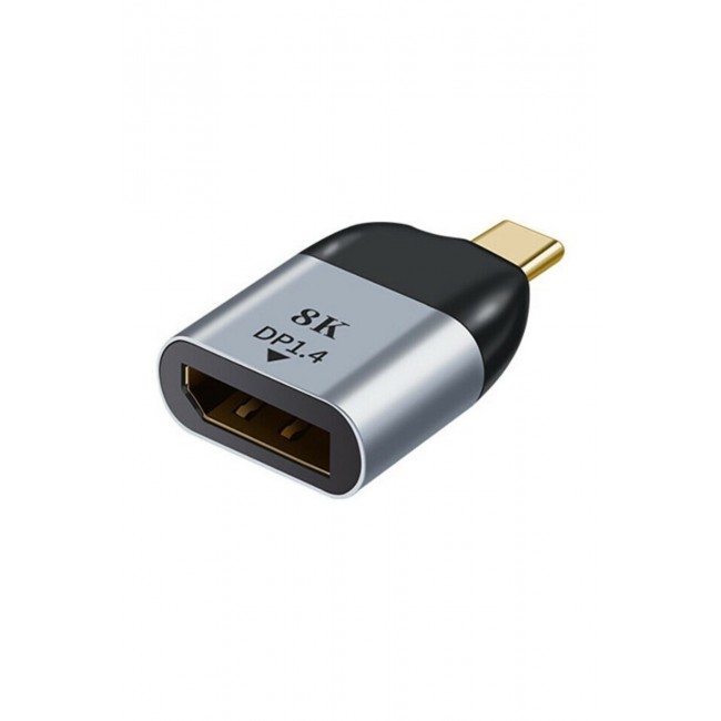 Pmr 8K DP1.4 Type c Displayport Çevirici Adaptör Pmr 8K DP1.4 Type c Displayport Çevirici Adaptör