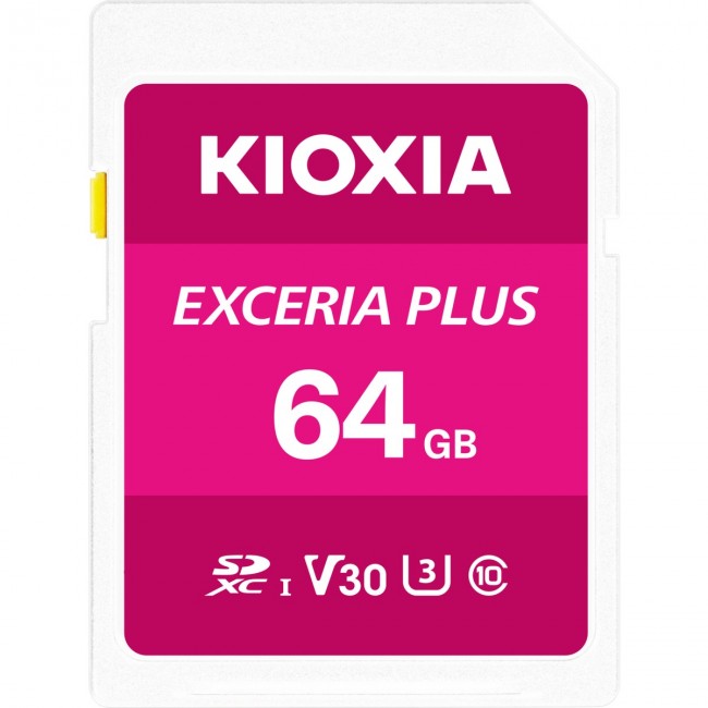 Kıoxıa Excraı Plus 64 Gb V30 U3 A1 Microsd Hafıza Kartı Kıoxıa Excraı Plus 64 Gb V30 U3 A1 Microsd Hafıza Kartı