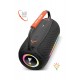 Powerway BeatBox Siyah Led Işıklı Ses Bombası Usb Sd Aux FM Radyo Bluetooh Hoparlör