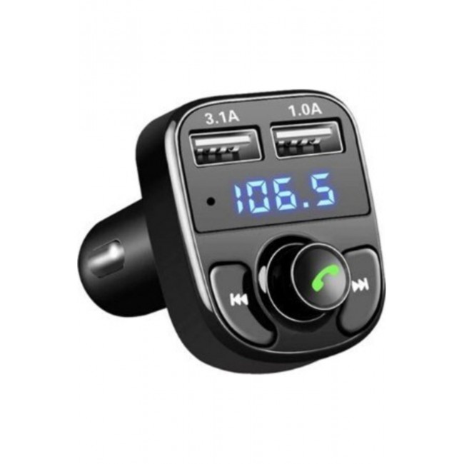 Car X8 Bt/Usb Micro Sd Hafıza Kartı Araç Fm Transmitter Car X8 Bt/Usb Micro Sd Hafıza Kartı Araç Fm Transmitter