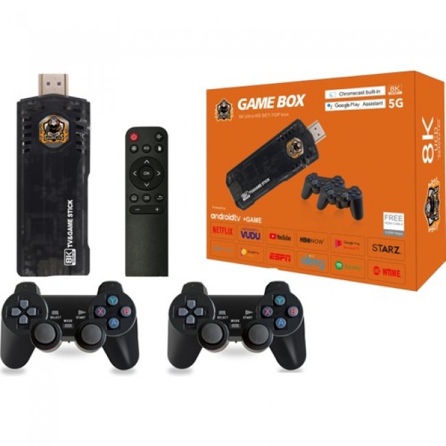 Glrtech 5G Tv Box +Gamebox 8K Ultra Hd Oyun Konsolu Glrtech 5G Tv Box +Gamebox 8K Ultra Hd Oyun Konsolu
