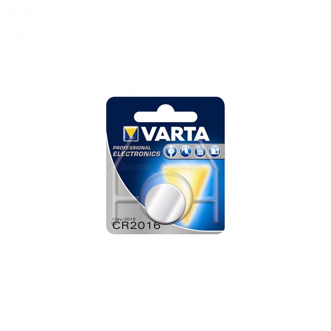 Cr 2016 3V Lityum Pil Varta Cr 2016 3V Lityum Pil Varta