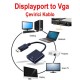 Displayport To Vga Çevirici Adaptör Display Erkek Vga Dişi Displayport To Vga Çevirici Adaptör Display Erkek Vga Dişi