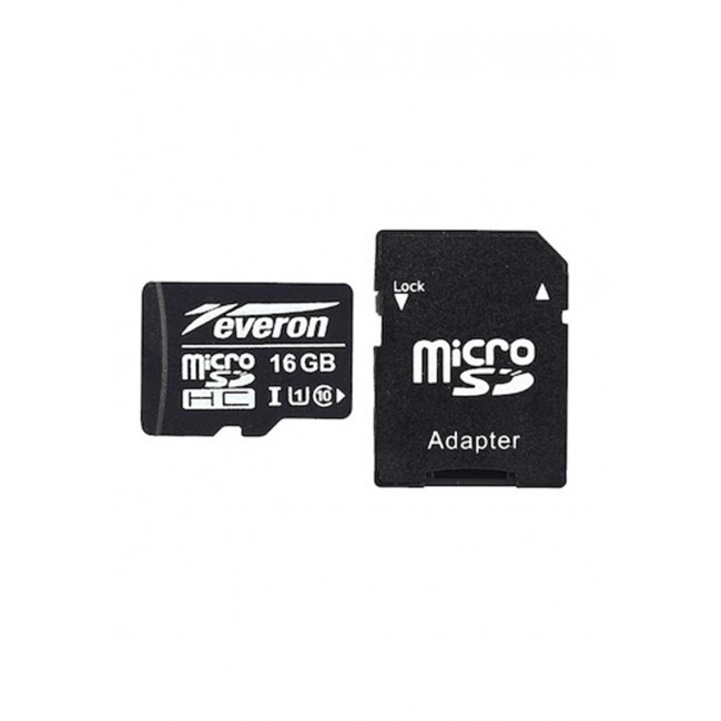 Everon 16 Gb Microsd-Hc U1 Class 10 Hafıza Kartı+Sd Adaptör
