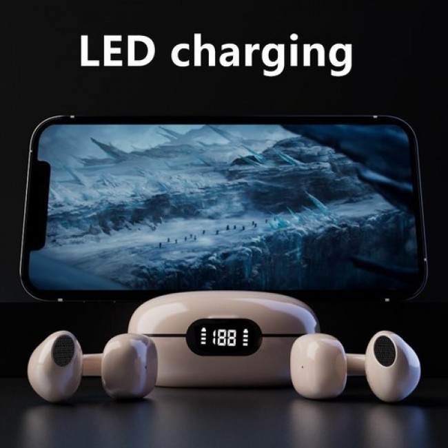 Fineblue F350 Şarj Göstergeli Kulakiçi Bluetooth Kulaklık Beyaz Vrs.5.3 Fineblue F350 Şarj Göstergeli Kulakiçi Bluetooth Kulaklık Beyaz Vrs.5.3