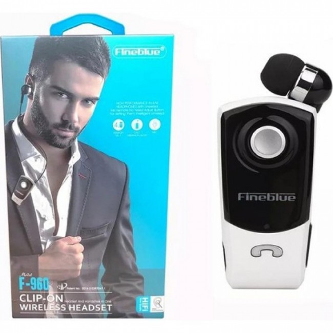 Fineblue F960 Siyah Titreşimli Bluetooth Kulaklık Geri Çekilebilir Çift Telefon Destekli Fineblue F960 Siyah Titreşimli Bluetooth Kulaklık Geri Çekilebilir Çift Telefon Destekli