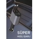 TORİMA G16 – FM Transmitter & 120W Süper Hızlı Araç Şarjı, Entegre Type-C ve Lightning Kablo