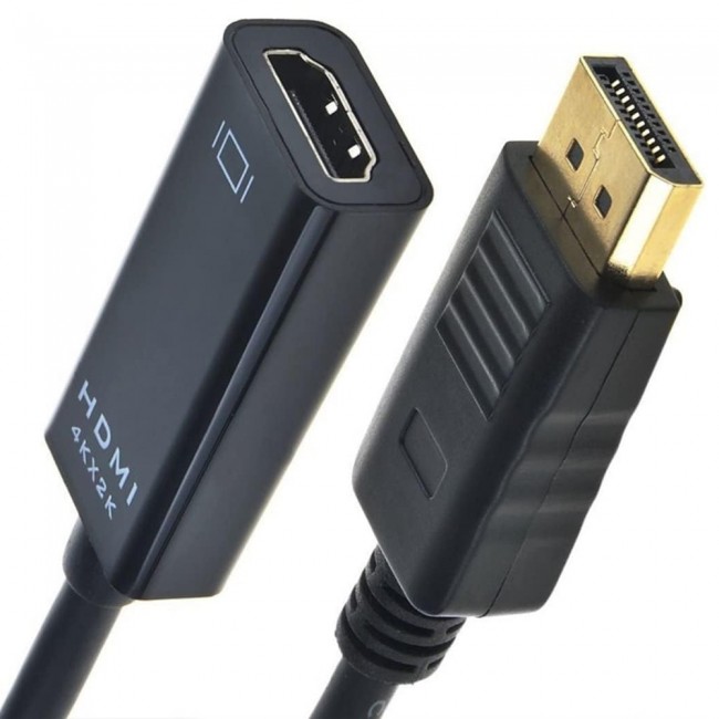 4K Display Port Erkek Hdmi Dişi Çevirici Kablo 25 cm 4K Display Port Erkek Hdmi Dişi Çevirici Kablo 25 cm
