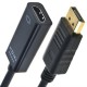4K Display Port Erkek Hdmi Dişi Çevirici Kablo 25 cm 4K Display Port Erkek Hdmi Dişi Çevirici Kablo 25 cm