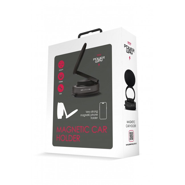 Powerway TT77 Manyetik Araç İçi Telefon Tutucu – Katlanabilir 360° Powerway TT77 Manyetik Araç İçi Telefon Tutucu – Katlanabilir 360°