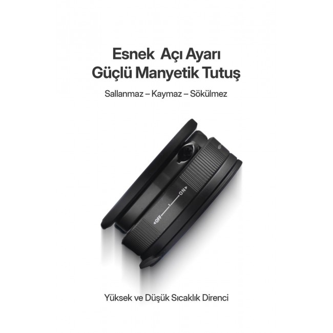 Powerway TT77 Manyetik Araç İçi Telefon Tutucu – Katlanabilir 360° Powerway TT77 Manyetik Araç İçi Telefon Tutucu – Katlanabilir 360°