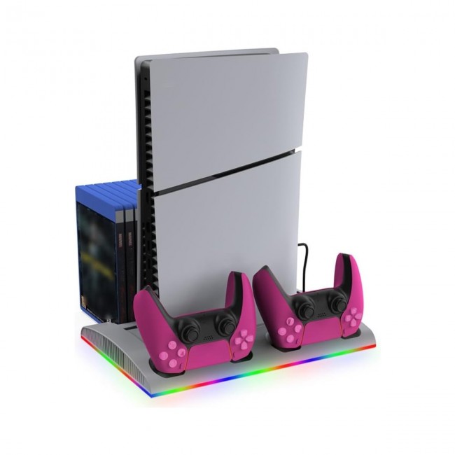 Hepu TP5-3570 PS5 Soğutucu Şarj Standı | DualSense Şarj RGB Işık 3 Fan Hızlı Dock İstasyonu Hepu TP5-3570 PS5 Soğutucu Şarj Standı | DualSense Şarj RGB Işık 3 Fan Hızlı Dock İstasyonu