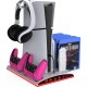 Hepu TP5-3570 PS5 Soğutucu Şarj Standı | DualSense Şarj RGB Işık 3 Fan Hızlı Dock İstasyonu Hepu TP5-3570 PS5 Soğutucu Şarj Standı | DualSense Şarj RGB Işık 3 Fan Hızlı Dock İstasyonu
