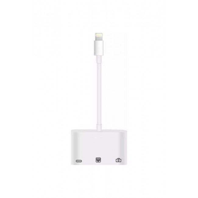 İphone Lightning   Etherent Çevirici - Usb Girişi