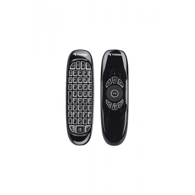 Torima K-02 2.4G Kablosuz Air Mouse ve Mini Klavyeli Uzaktan Kumanda - Android TV Uyumlu Torima K-02 2.4G Kablosuz Air Mouse ve Mini Klavyeli Uzaktan Kumanda - Android TV Uyumlu
