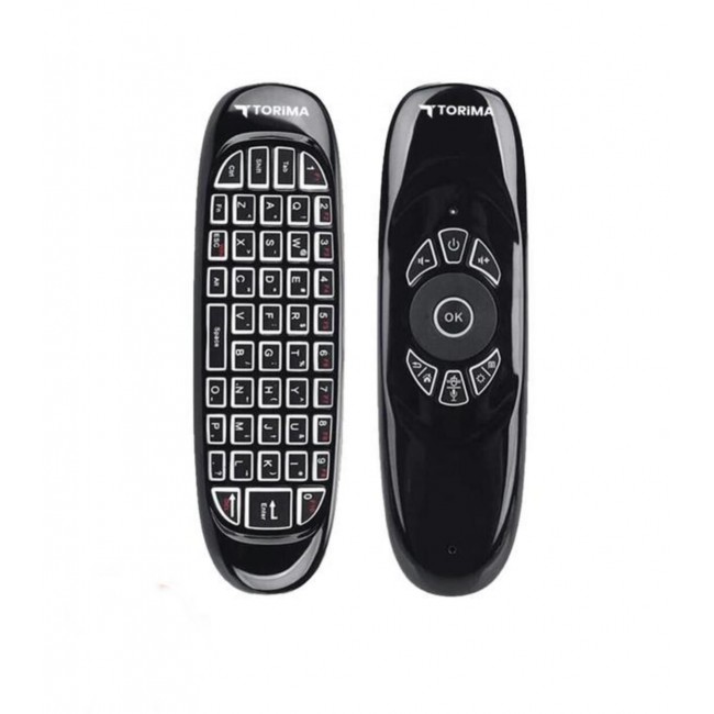 Torima K-02 2.4G Kablosuz Air Mouse ve Mini Klavyeli Uzaktan Kumanda - Android TV Uyumlu Torima K-02 2.4G Kablosuz Air Mouse ve Mini Klavyeli Uzaktan Kumanda - Android TV Uyumlu