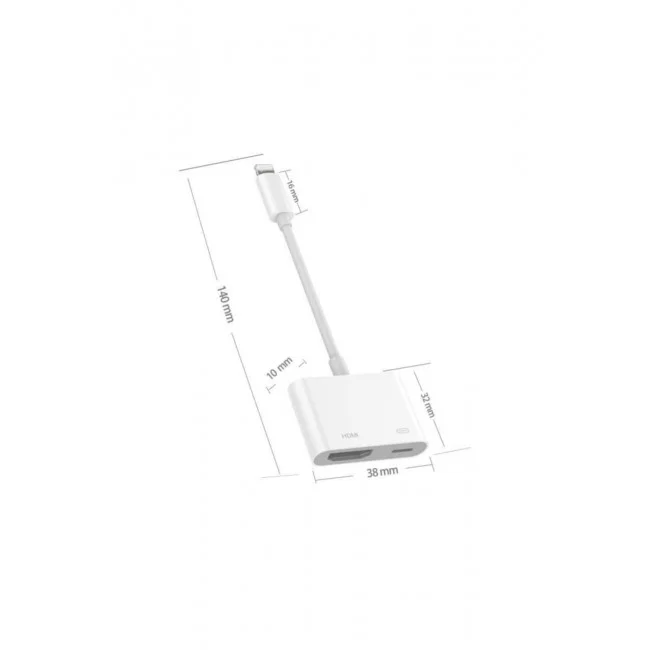 Lightning To Hdmi Çevirici Adaptör