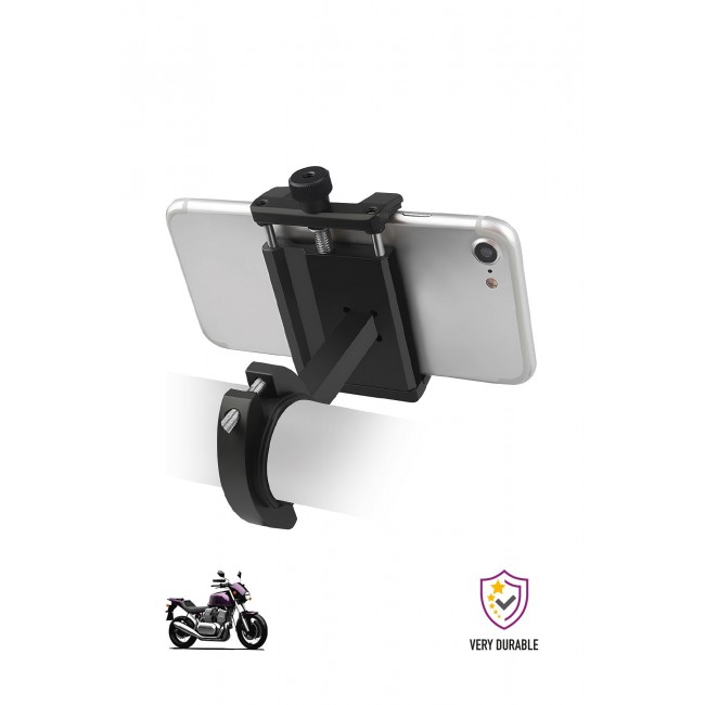 Powerway MT15 Bisiklet Scooter ve Motosiklet İçin Dayanıklı Gidon Uyumlu Telefon Tutucu Alüminyum Powerway MT15 Bisiklet Scooter ve Motosiklet İçin Dayanıklı Gidon Uyumlu Telefon Tutucu Alüminyum