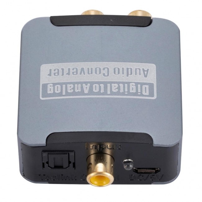 Dijitalden Analog’a Ses Dönüştürücü | 192KHz DAC | Optik & Koaksiyel Giriş | RCA + 3.5mm Çıkış Dijitalden Analog’a Ses Dönüştürücü | 192KHz DAC | Optik & Koaksiyel Giriş | RCA + 3.5mm Çıkış
