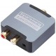 Dijitalden Analog’a Ses Dönüştürücü | 192KHz DAC | Optik & Koaksiyel Giriş | RCA + 3.5mm Çıkış Dijitalden Analog’a Ses Dönüştürücü | 192KHz DAC | Optik & Koaksiyel Giriş | RCA + 3.5mm Çıkış
