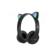 Maxron P47M Kedi Kulak Bluetooth Kulaklık- MicroSd Kart Girişi Siyah Maxron P47M Kedi Kulak Bluetooth Kulaklık- MicroSd Kart Girişi Siyah