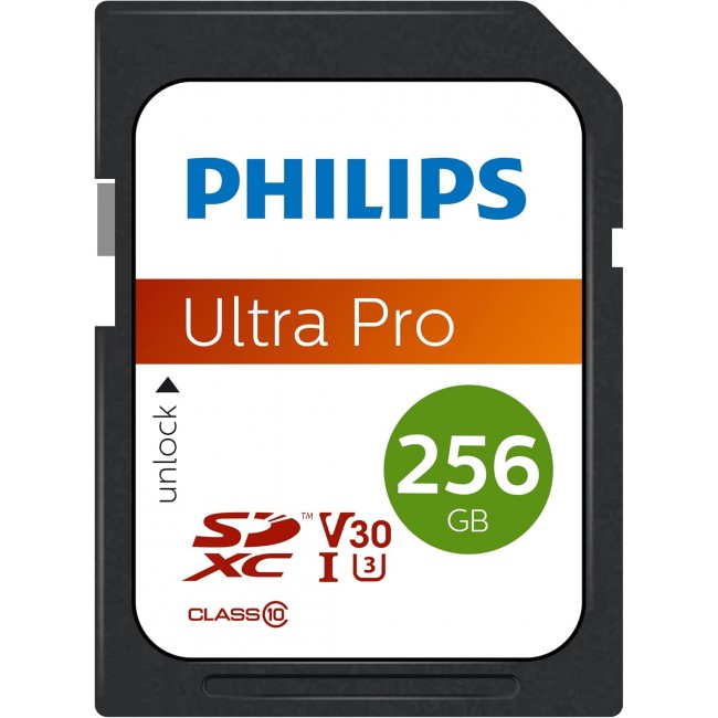 Philips 256GB SD Kart | Ultra Pro | V30 – UHS-I U3 – 4K Performansı Philips 256GB SD Kart | Ultra Pro | V30 – UHS-I U3 – 4K Performansı
