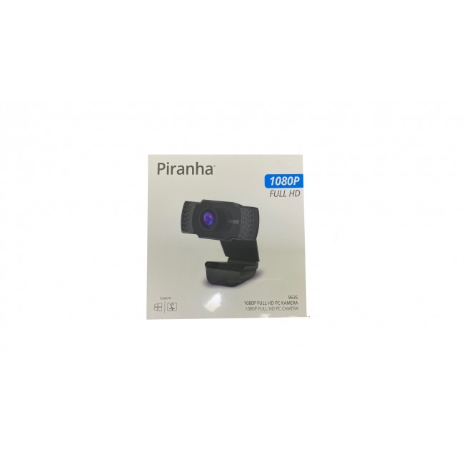 Piranha 1080P Full Hd Webcam Tek Usb Ses Ve Görüntü Piranha 1080P Full Hd Webcam Tek Usb Ses Ve Görüntü