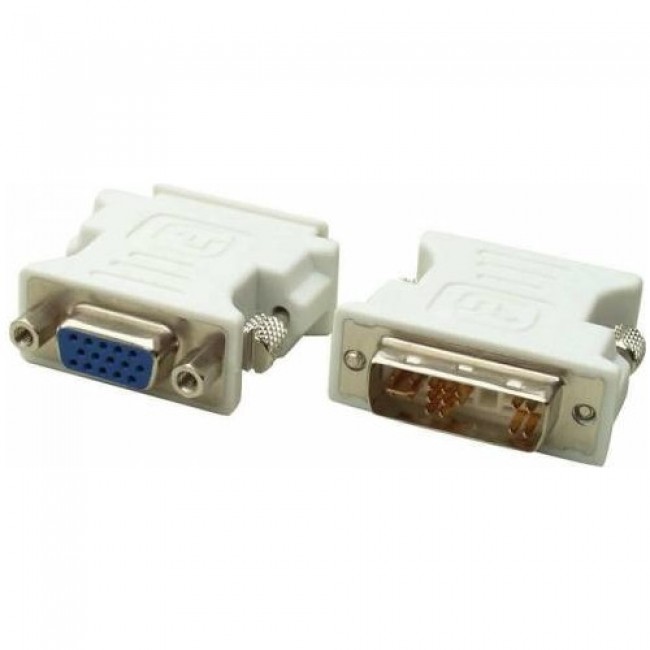 12+5 DVI Erkek To VGA Dişi Çevirici