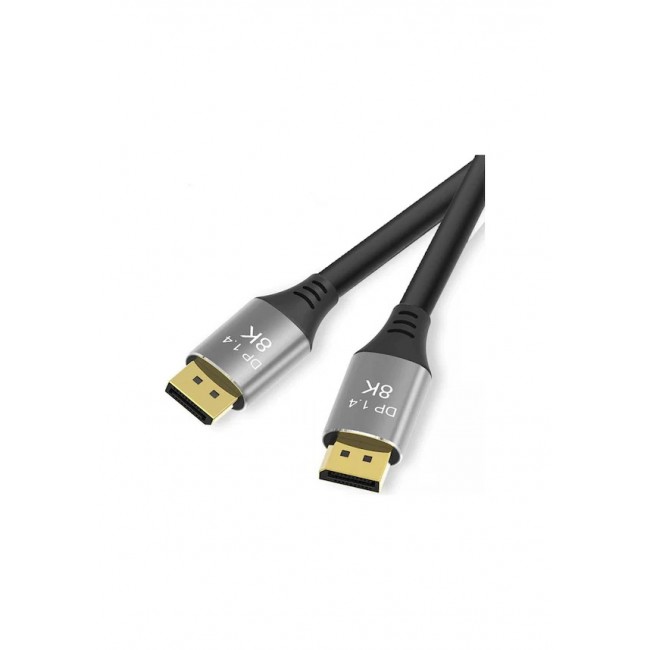 PMR 1.5 Metre 8K DisplayPort Kablo  - 1.4v, 7680x4320p, 32.4Gbps, HDR Zr832 PMR 1.5 Metre 8K DisplayPort Kablo  - 1.4v, 7680x4320p, 32.4Gbps, HDR Zr832