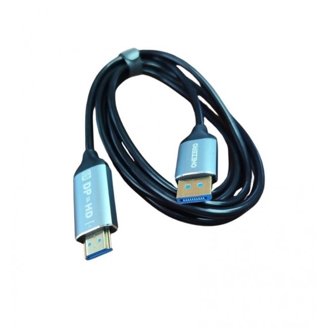 1.8 Metre 4K 60Hz DisplayPort to HDMI Kablo – High Speed, 24K Altın Uç, Saf Bakır İletken