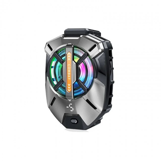 PMR FS09 Kıskaçlı Cep Telefonu Soğutucu | RGB Işıklı, Dijital Ekranlı, 3 Kademeli Fan PMR FS09 Kıskaçlı Cep Telefonu Soğutucu | RGB Işıklı, Dijital Ekranlı, 3 Kademeli Fan
