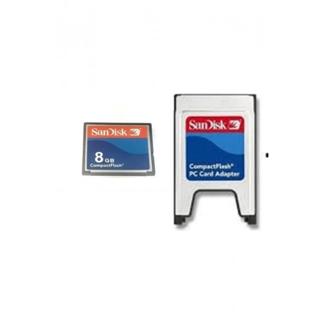 Pmr Sandisk 8 Gb Compact Flash Kart  Pcmcıa-Cf Compact Flash Adaptör