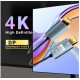 PMR 4K DisplayPort to HDMI Kablo – 4K 60Hz Görüntü ve Ses Desteği 2 Metre ZR890 PMR 4K DisplayPort to HDMI Kablo – 4K 60Hz Görüntü ve Ses Desteği 2 Metre ZR890