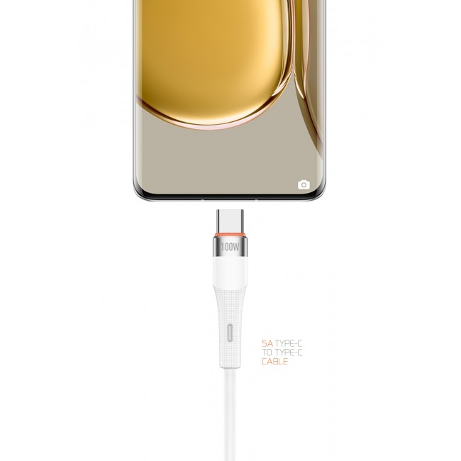 Powerway 100W -5A Süper Hızlı Type C To Type C Turbo Şarj Destekli Type-C Şarj Kablosu Iphone 15 Uyumlu Powerway 100W -5A Süper Hızlı Type C To Type C Turbo Şarj Destekli Type-C Şarj Kablosu Iphone 15 Uyumlu